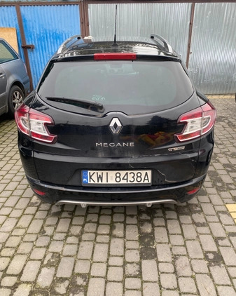 Renault Megane cena 27000 przebieg: 207292, rok produkcji 2010 z Wieruszów małe 211